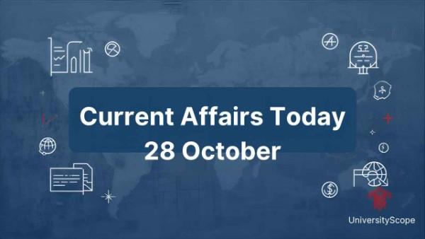 Current Affairs Today