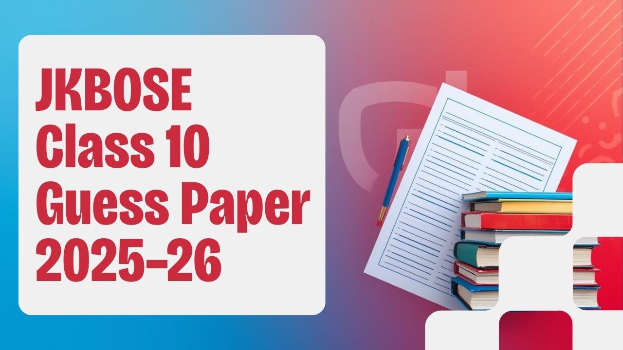 JKBOSE Class 10th Guess Paper