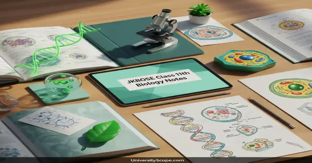 JKBOSE Class 11th Biology Notes