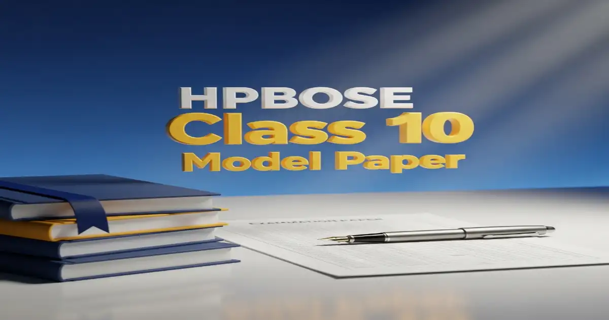 Hpbose class 10th model paper
