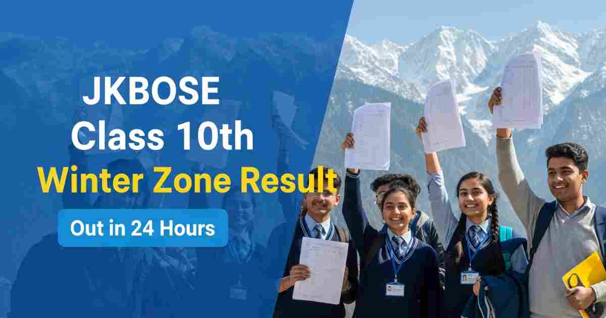JKBOSE Class 10th Winter Zone Result
