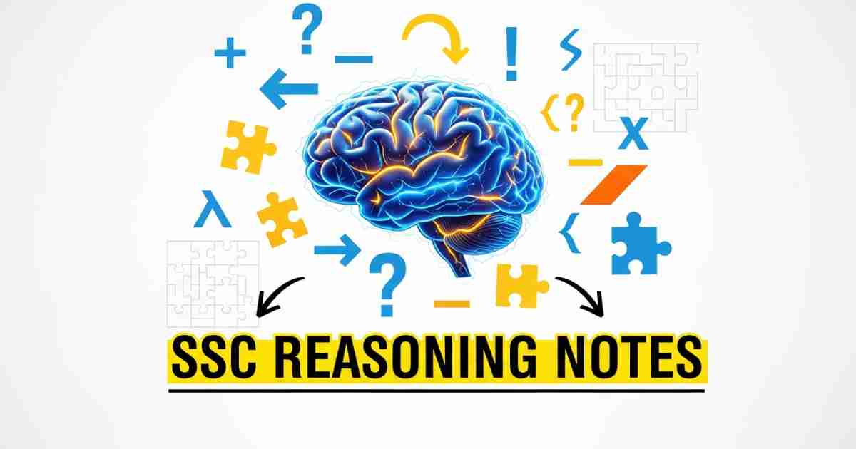 SSC GD Reasoning Notes