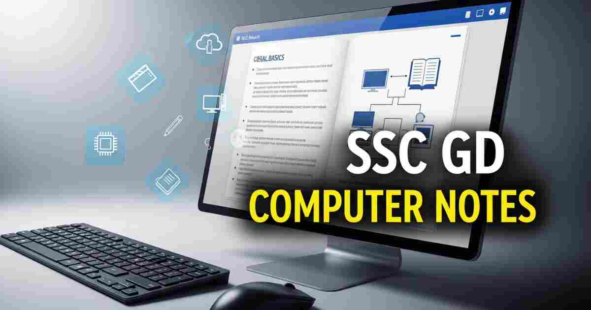 SSC GD Computer Science Notes