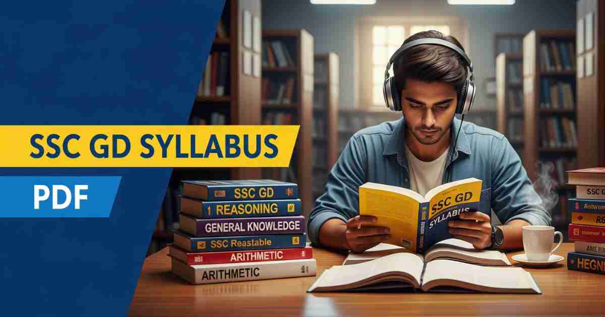 SSC GD syllabus