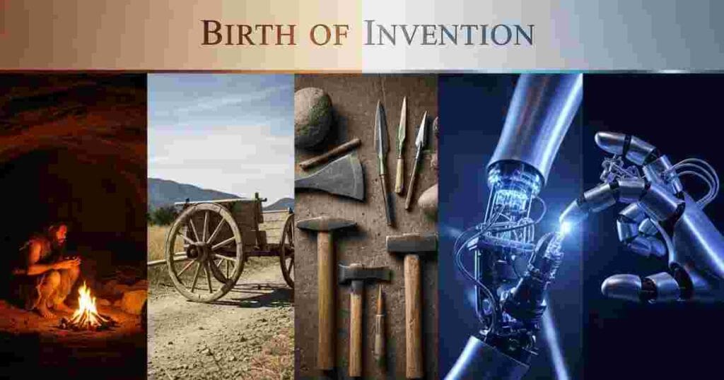 What is an invention? Invention definition, invention synonym, necessity is the mother of invention and what was the first invention.