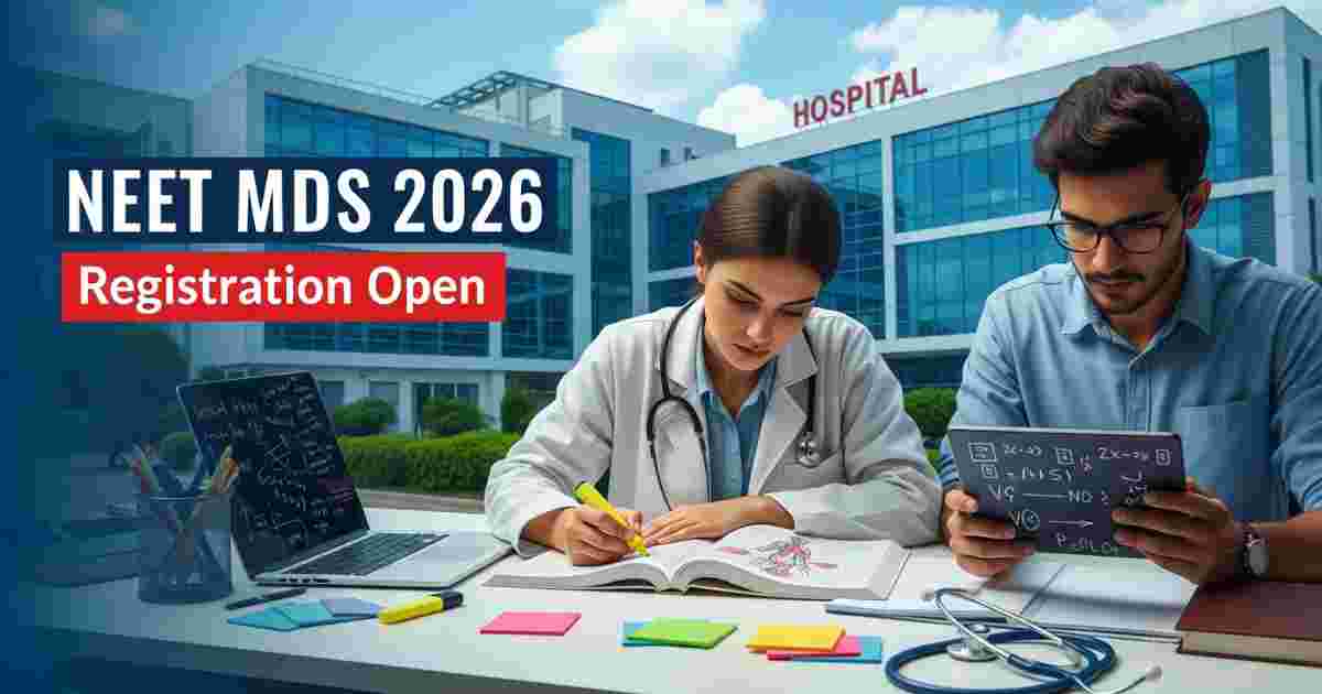 NEET MDS 2026 Application Form Released – Apply Online, Eligibility, Dates and Full Notification 1 NEET MDS 2026 Application Form Released – Apply Online, Eligibility, Dates and Full Notification