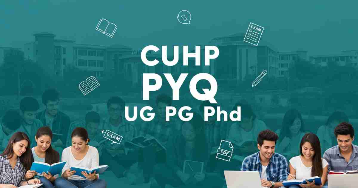 Central University of Himachal Pradesh Previous Year Question Papers - Download PYQ Free 1 universityscope 1775282364408
