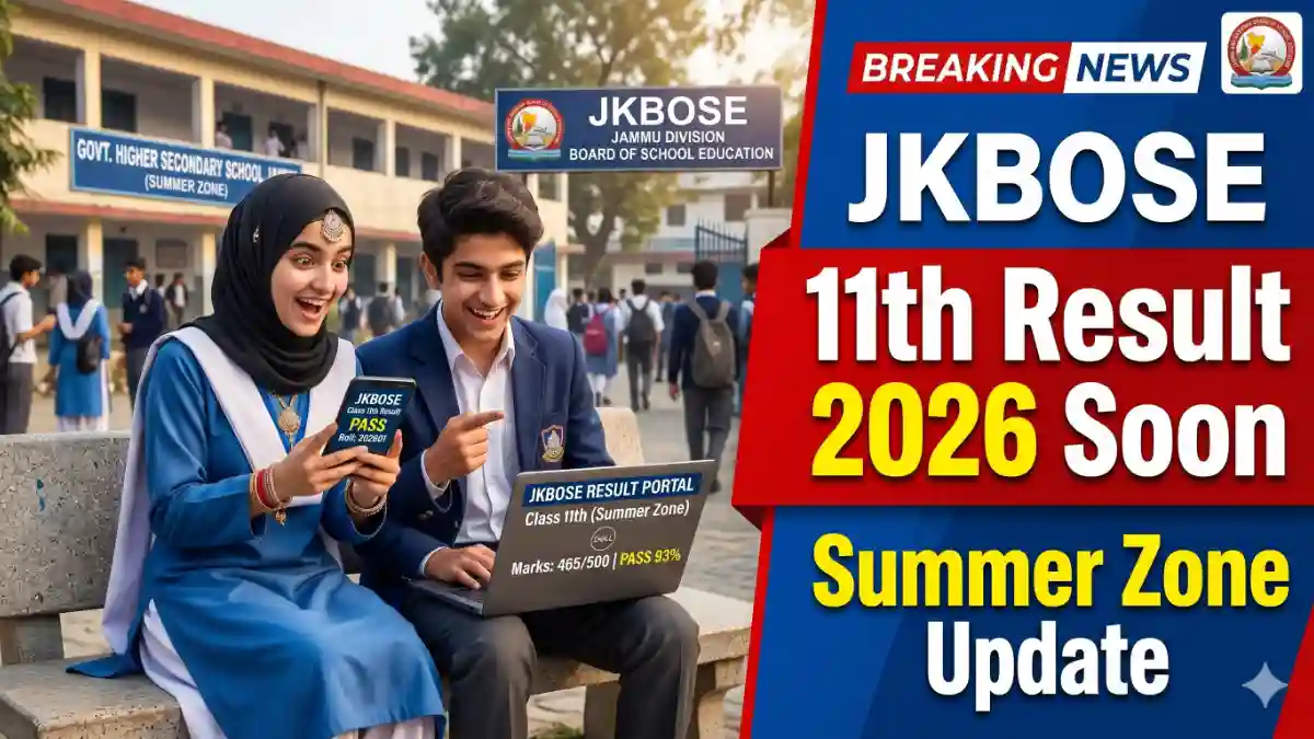 Jkbose class 11th result 2026