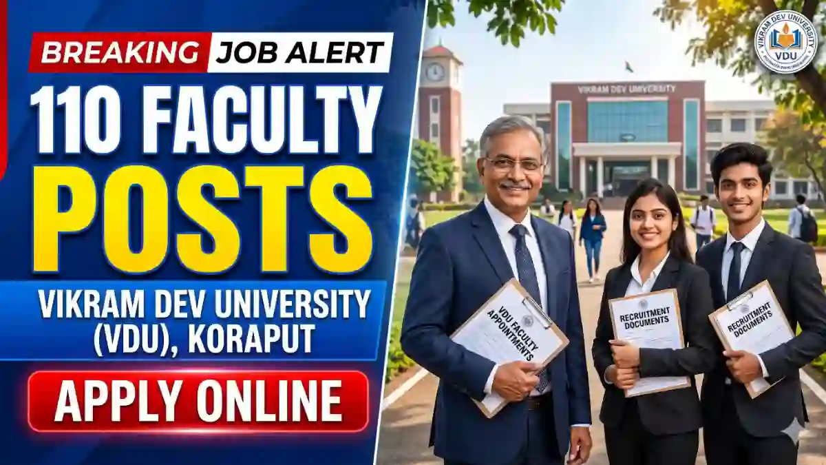 Vikram dev University jobs